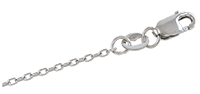 20 Inch Cable Chain – 14K White Gold-image