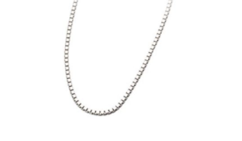 24 Inch Box Chain – Sterling Silver-image