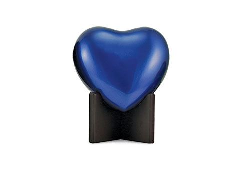 Arielle Heart Urn – Blue Sky-image