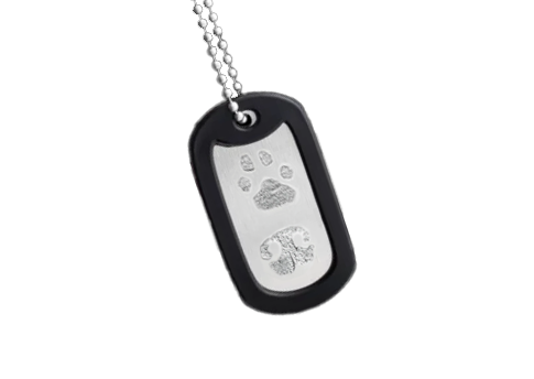 Custom Tag – Paw and Nose-image