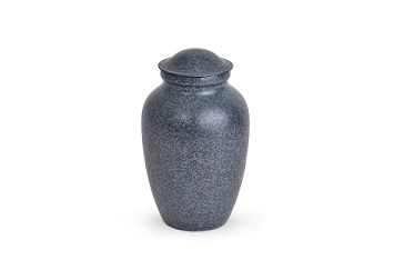 Decorative Metal Urn – Blue-image
