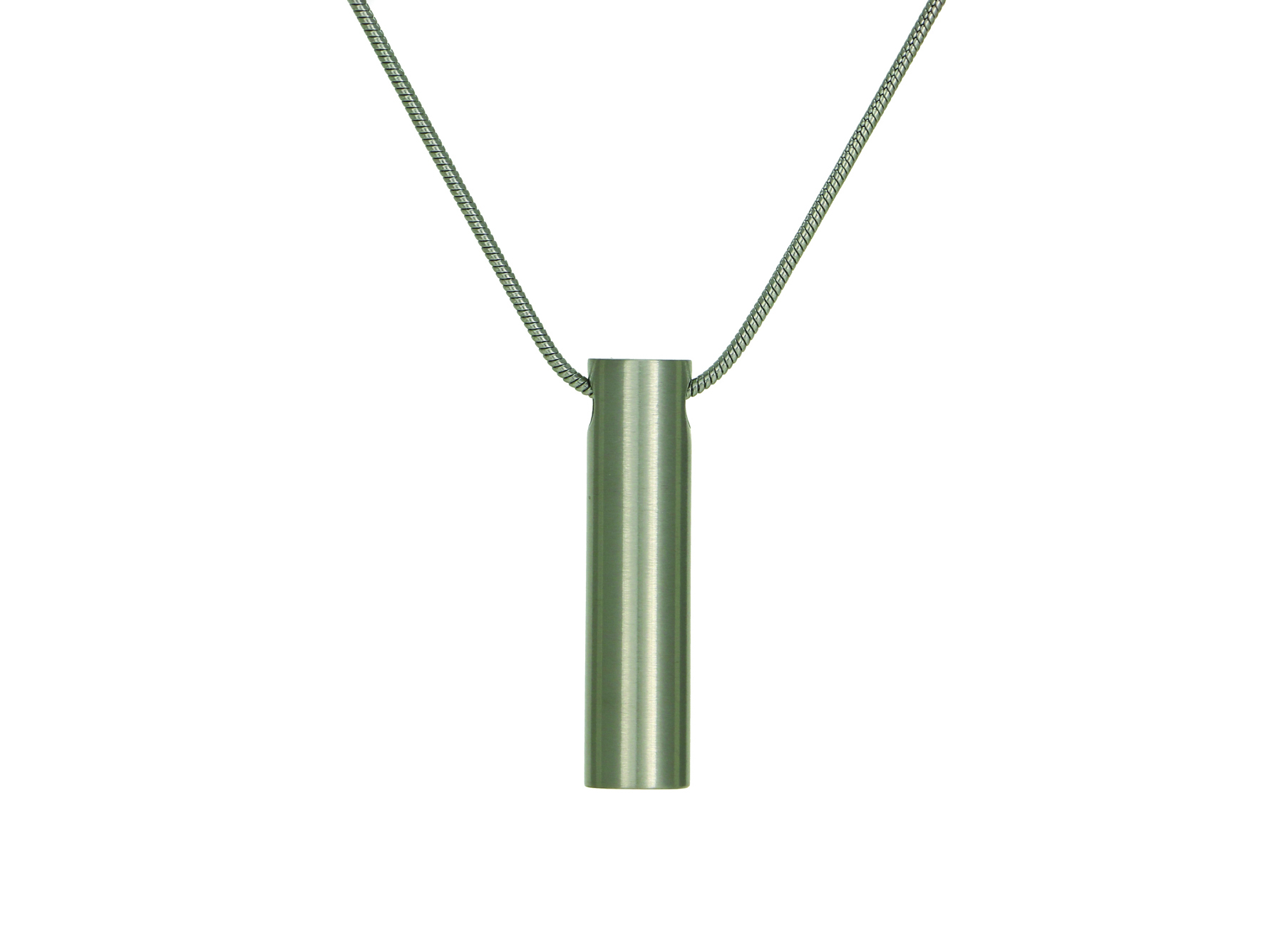Cylinder Keepsake Pendant – Pewter-image