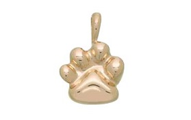 Paw Pendant – Gold Vermeil-image
