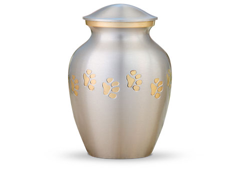 Classic Paw Print Urn – Slate-image