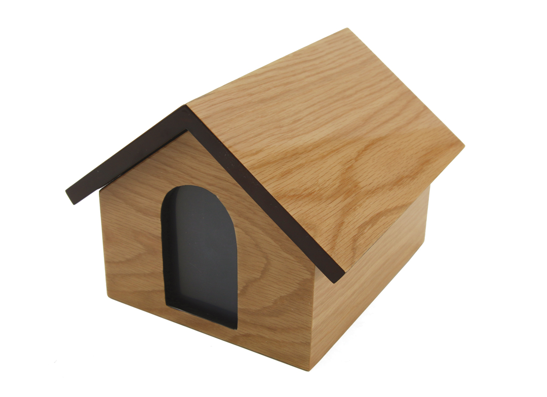 Dog House Urn – Tan-image