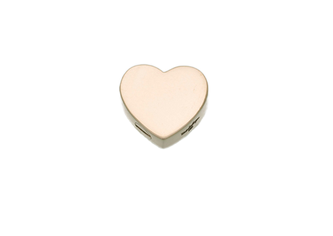 Single Chamber Heart Pendant – Gold Vermeil-image